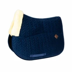 Kentucky Horsewear - Tapis de selle Skin Friendly Velvet Marine Discount