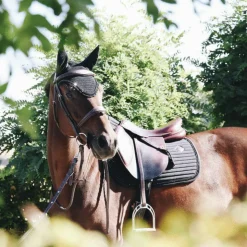 New Kentucky Horsewear - Tapis de dressage Pearls Gris