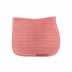 Clearance Kentucky Horsewear - Tapis de selle Velvet Jumping Vieux Rose