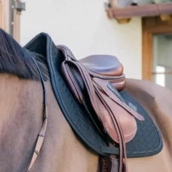 Kentucky Horsewear - Tapis de selle Metal Chain Noir Best