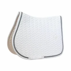 Kentucky Horsewear - Tapis de selle Metal Chain Blanc Clearance