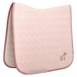 Clearance Kentucky Horsewear - Tapis de dressage tête de licorne paillettes tendre Rose