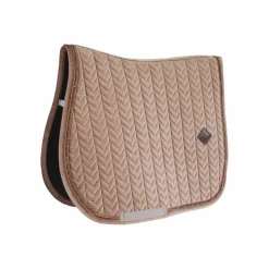 Hot Kentucky Horsewear - Tapis de selle Velvet Pearls jumping Beige