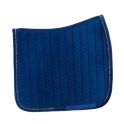 Sale Kentucky Horsewear - Tapis de dressage Velvet Pearls Marine