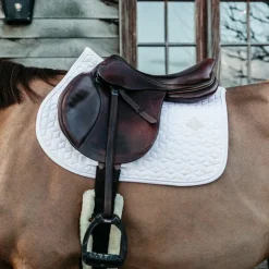 Discount Kentucky Horsewear - Tapis de selle basic Blanc