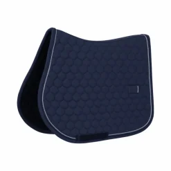 New Kentucky Horsewear - Tapis de selle Rubber logo Marine