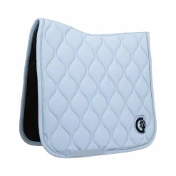 Outlet Kentucky Horsewear - Tapis de dressage Wave 3D logo clair Bleu