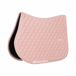 Kentucky Horsewear - Tapis de selle Rubber logo vieux Rose Sale