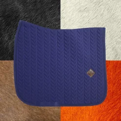 Online Kentucky Horsewear - Tapis de dressage Fishbone Marine
