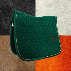 Discount Kentucky Horsewear - Tapis de dressage Velvet foncé Vert