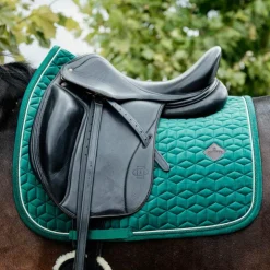 Discount Kentucky Horsewear - Tapis de dressage Velvet foncé Vert