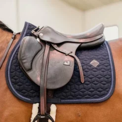 Kentucky Horsewear - Tapis de selle Glitter Rope Marine Online