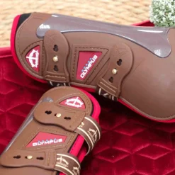 Sale Kentucky Horsewear - Tapis de selle Velvet jumping Fuchsia Rose