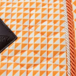 Kentucky Horsewear - Tapis de selle Velvet Printing flags Orange Clearance