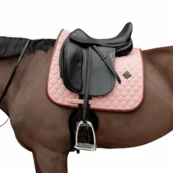Kentucky Horsewear - Tapis de dressage Onion Quilt Leather Neon vieux Rose Clearance