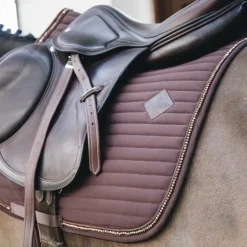 Kentucky Horsewear - Tapis de dressage Pearls Marron