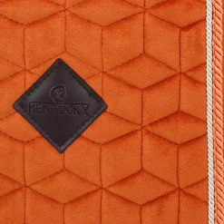 Kentucky Horsewear - Tapis de dressage Velvet Orange Sale