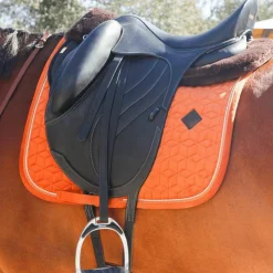 Kentucky Horsewear - Tapis de dressage Velvet Orange Sale