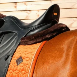 Kentucky Horsewear - Tapis de dressage Velvet Orange Sale