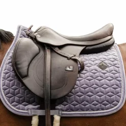 Outlet Kentucky Horsewear - Tapis de selle Velvet Jumping Violet
