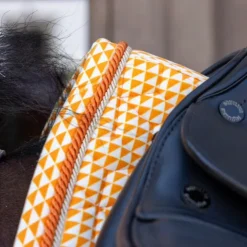 Clearance Kentucky Horsewear - Tapis de dressage Velvet Printing flags Orange