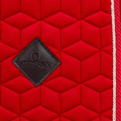 Kentucky Horsewear - Tapis de dressage Velvet Rouge