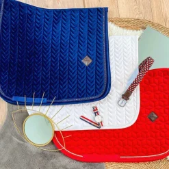 Kentucky Horsewear - Tapis de dressage Velvet Rouge