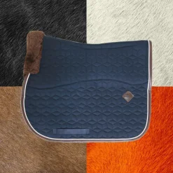 Discount Kentucky Horsewear - Tapis de selle Skin Friendly Marine