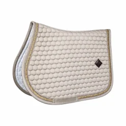 Kentucky Horsewear - Tapis de selle Glitter Band Beige Discount