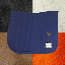 New Kentucky Horsewear - Tapis de selle Fishbone Competition Marine