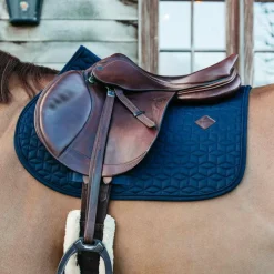 Kentucky Horsewear - Tapis de selle basic Marine Sale