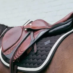 Clearance Kentucky Horsewear - Tapis de selle Plaited Cord Noir