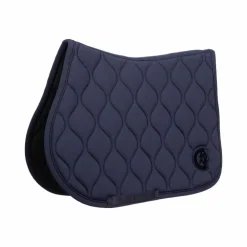 Kentucky Horsewear - Tapis de selle Wave jumping 3D logo Marine Sale