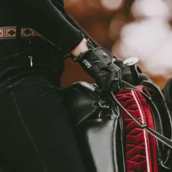 Best Kentucky Horsewear - Tapis de dressage Velvet Bordeaux