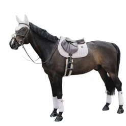 Kentucky Horsewear - Tapis de selle Velvet Pearls jumping tendre Rose Best