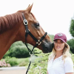 Best Kentucky Horsewear - Têtière pour Licol de contrôle Noir