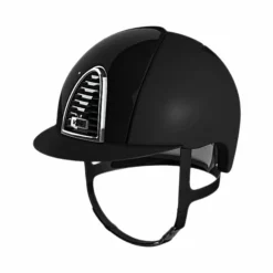 KEP - Casque d'équitation Cromo 2.0 shine matt visière standard Noir Best