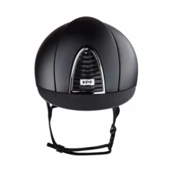 KEP - Casque d'équitation Cromo 2.0 Textile visière standard Noir New