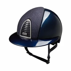 Sale KEP - Casque d'équitation Cromo 2.0 édition limitée Shine Star blue visière polo Bleu
