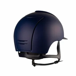 KEP - Casque d'équitation Cromo 2.0 Matt blue visiere standard Marine New