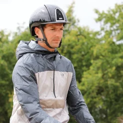 Discount KEP - Casque d'équitation Cromo Shine visière standard Noir