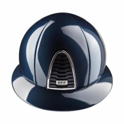 Online KEP - Casque d'équitation Cromo 2.0 New Shine blue visière polo Bleu