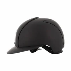 KEP - Casque d'équitation Cromo 2.0 Textile visière polo Noir