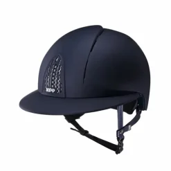 KEP - Casque d'équitation matt visière polo Marine Clearance