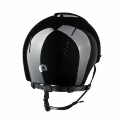 KEP - Casque d'équitation Smart Nova Metal Polish black visière standard Noir