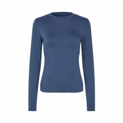 Kingsland - Baselayer manches longues femme KLMandy blue sargasso sea Bleu Hot