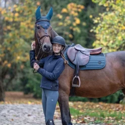 Kingsland - Bonnet pour chevaux en mesh KLMaxine Marine Clearance