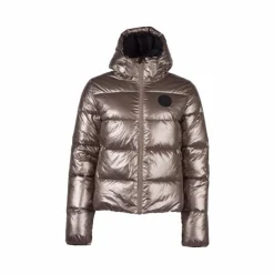 Sale Kingsland - Doudoune femme métallique KLMadison raisin Marron