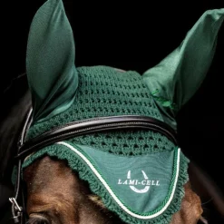 Lami-cell - Bonnet pour chevaux LC foncé Vert Discount