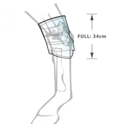Lami-cell - Protège-jarrets Ice Boots x2 Noir New